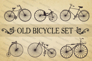 Bicycle Vector Set Old: A Designer’s Essential Resource