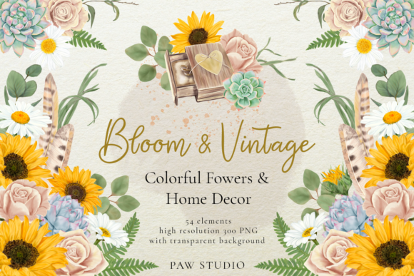 Bloom Vintage Graphic