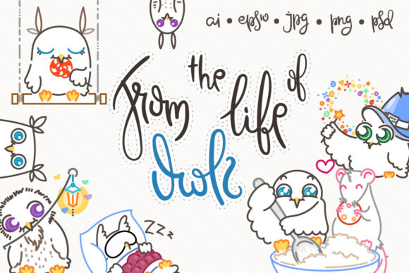 Cute Owls Collection