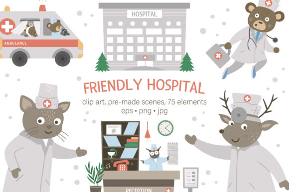 Friendly Hospital: Creative Design for Kids