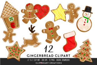 Gingerbread Treats Clipart for Creative Projects