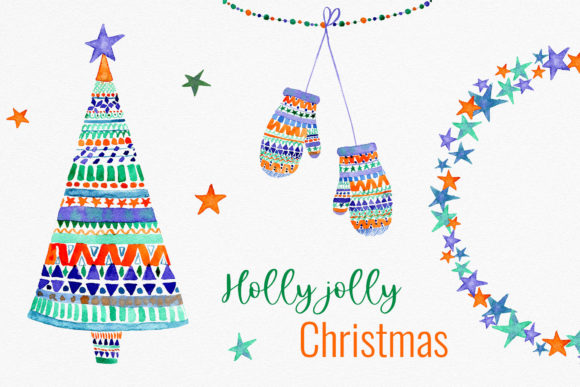 Holly Jolly Christmas Cliparts: A Festive Collection for Creative Expression