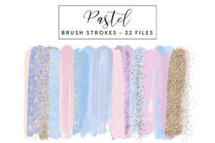 Pastel Brush Strokes for Creative Projects