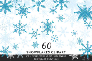 Snowflake Clipart for Creative Projects