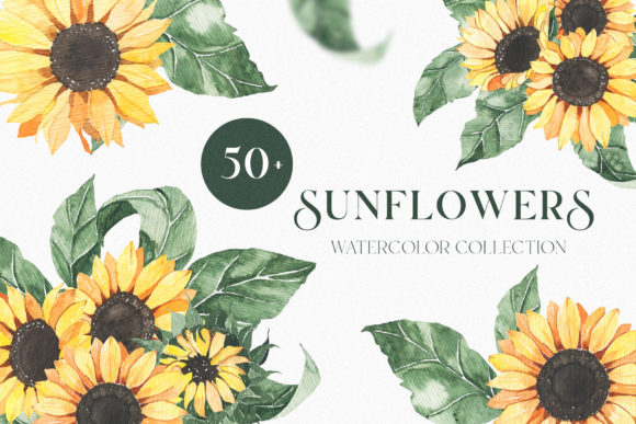 Watercolor Sunflowers Collection: A Strategic Design Asset for Creative Professionals
